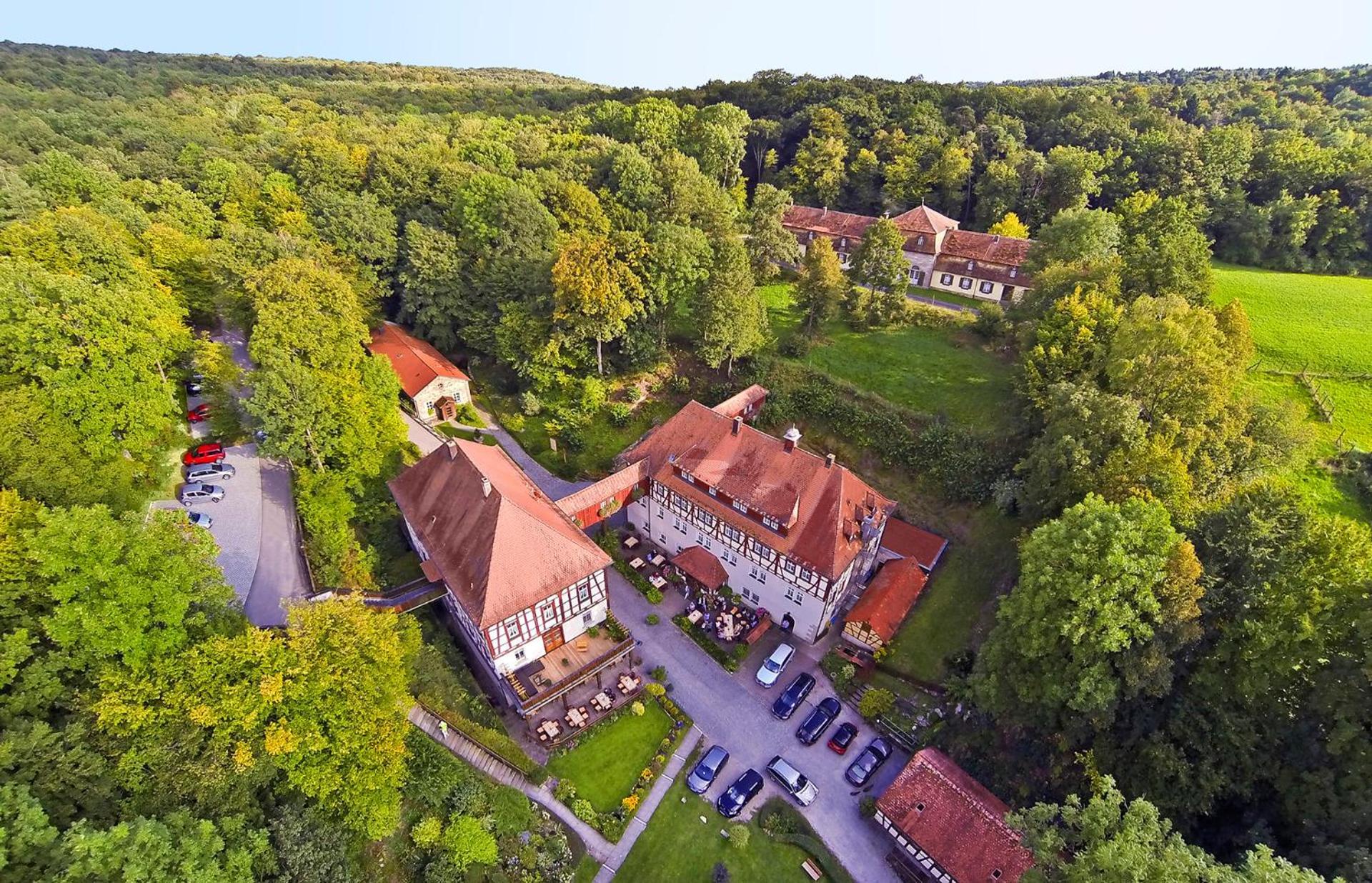 Waldgasthof Wildbad Burgbernheim Exterior foto
