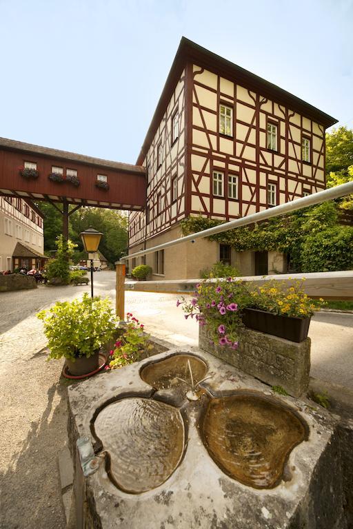 Waldgasthof Wildbad Burgbernheim Exterior foto