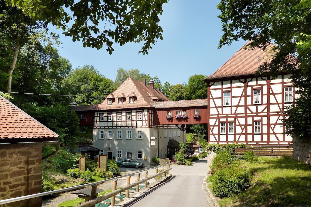 Waldgasthof Wildbad Burgbernheim Exterior foto